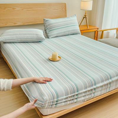 SereniCheck Queen Bed Sheet – Premium Cotton Comfort
