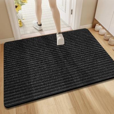High-Quality Anti-Slip Entrance Indoor/Outdoor Mat Black 100x120cm