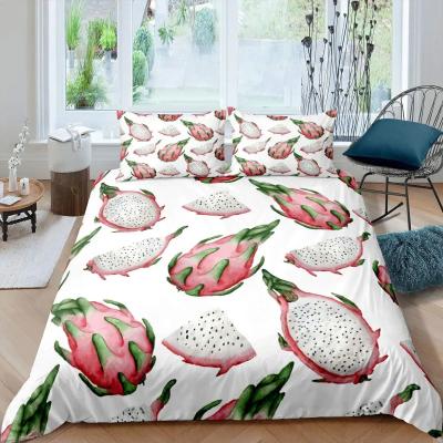 Fruit Donut Fantasy Queen Duvet Set 3Pce