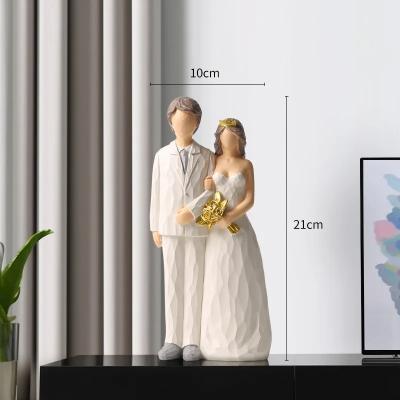 Loving Embrace Couple Resin Figurine